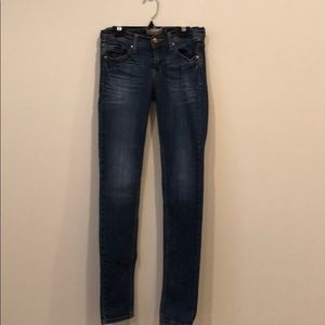 Girl’s size 3, blue jeans, skinny. Rubin’s brand